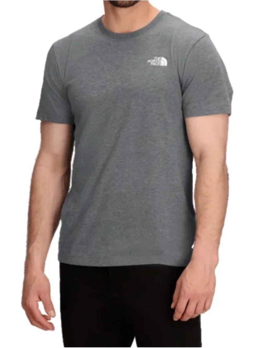 The North Face Men’s Short Sleeve Crew Tee - Heather Gray